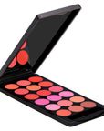 Lipcolourbox Lippenpalette mit 18 Farben